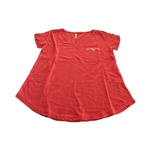 Red V-Neck T-Shirt